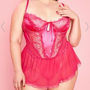 Lace Teddy by Dolls Kill